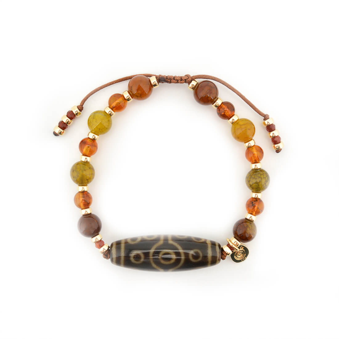 十五眼天珠ブレスレット