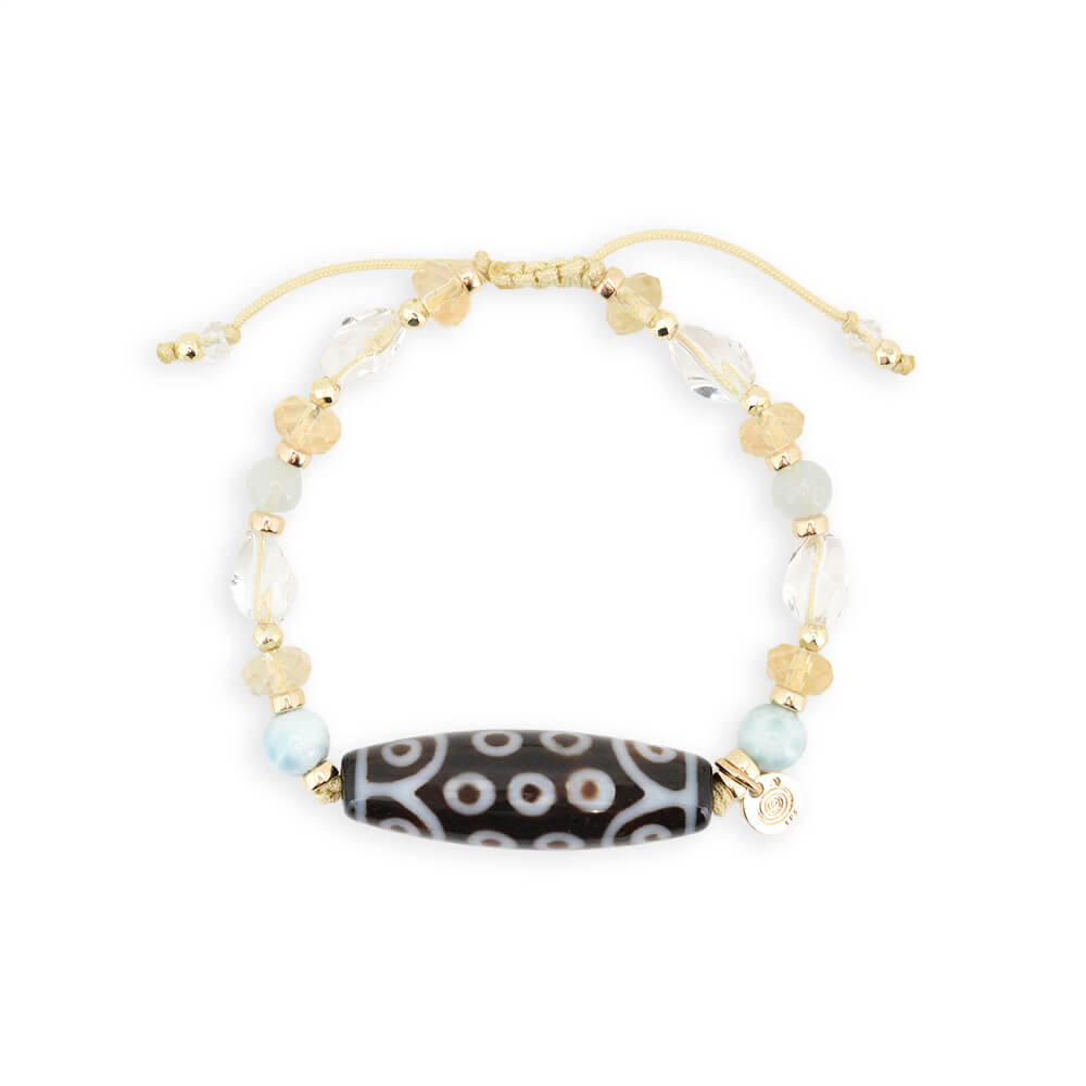 二十一眼天珠ブレスレット