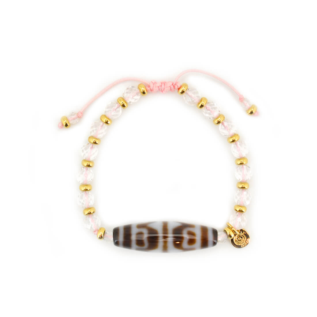 蓮花天珠ブレスレット