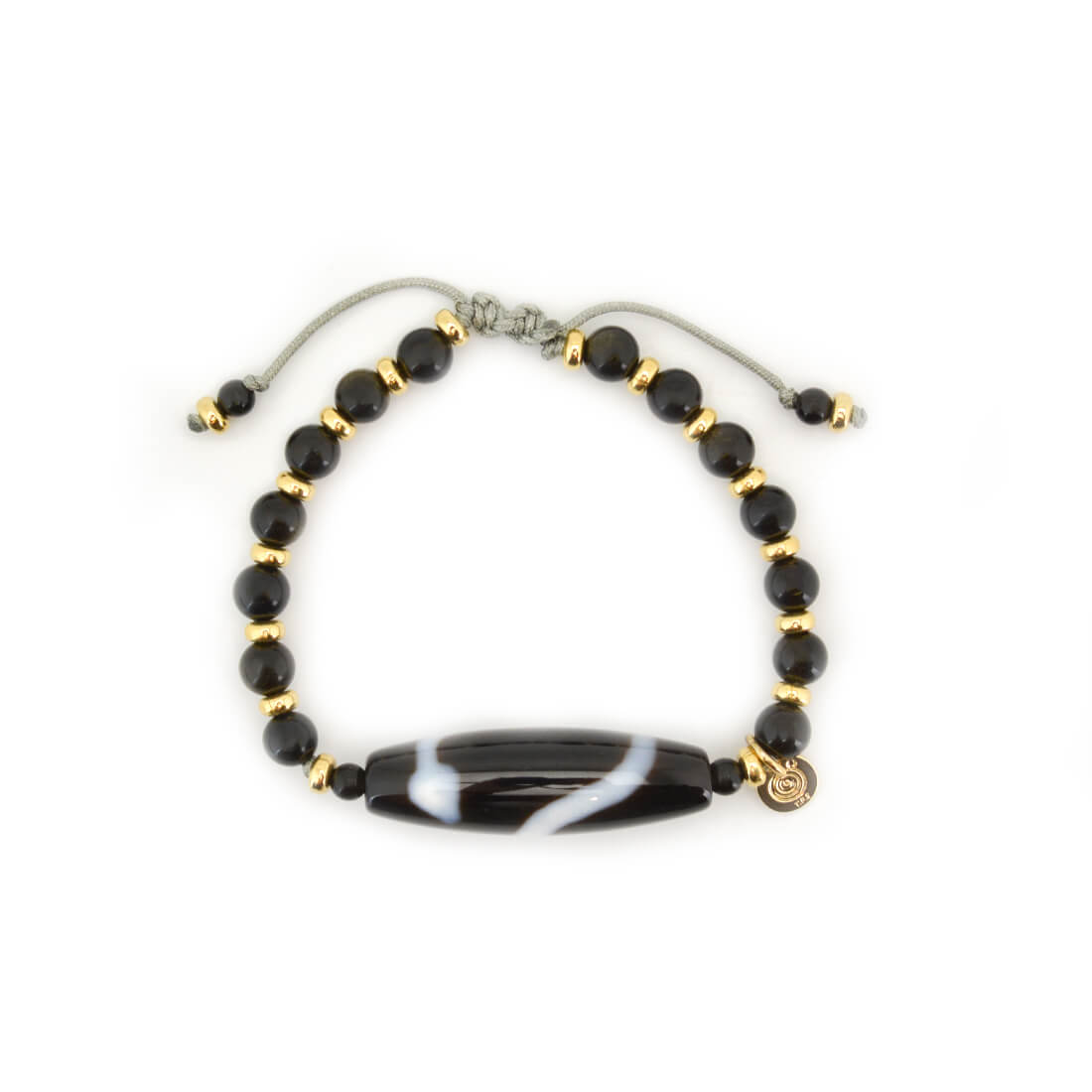 白蛇天珠ブレスレット