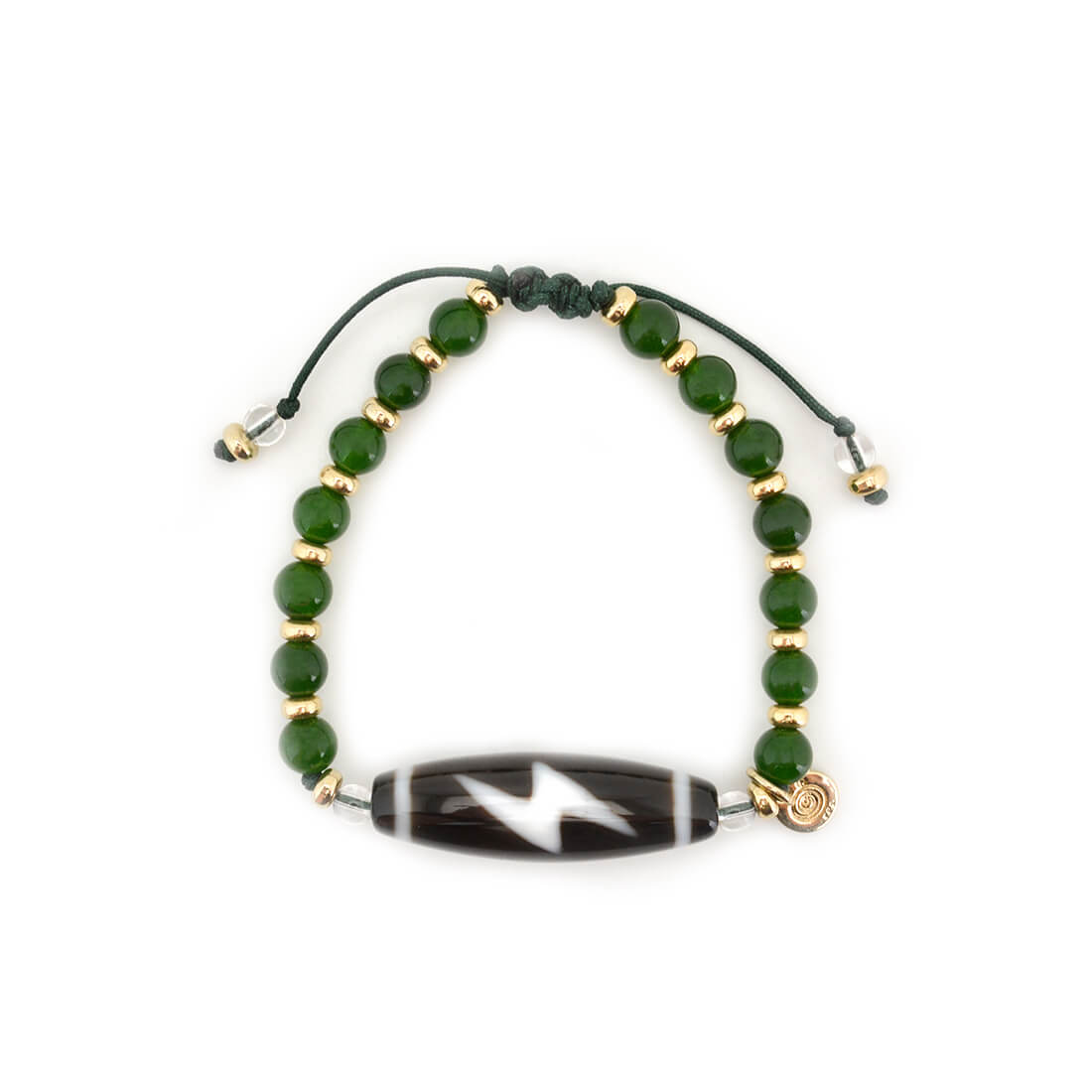 閃電五眼天珠ブレスレット