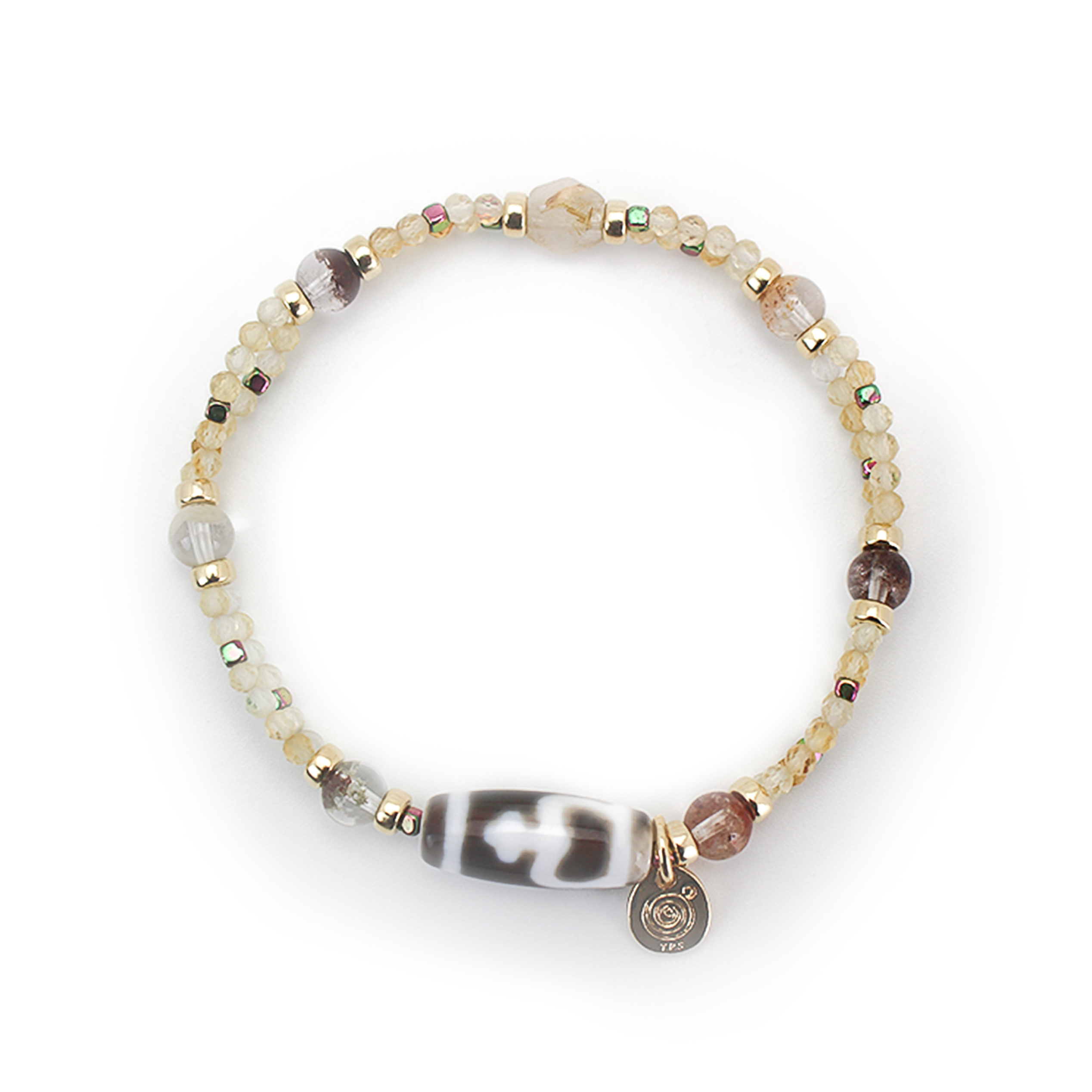 スプリングコレクション　寶瓶天珠ブレスレット