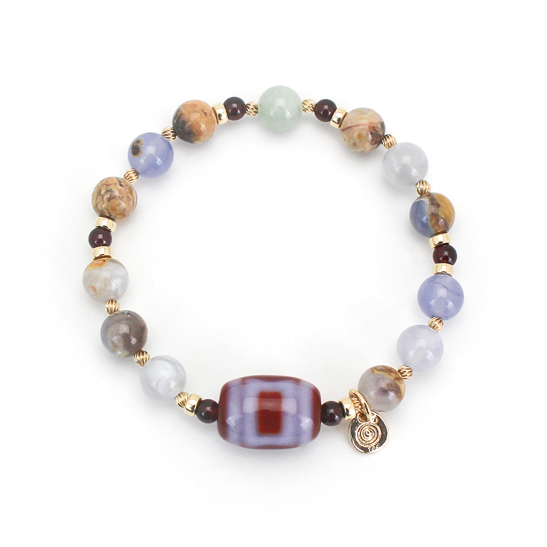 スプリングコレクション　天地天珠ブレスレット