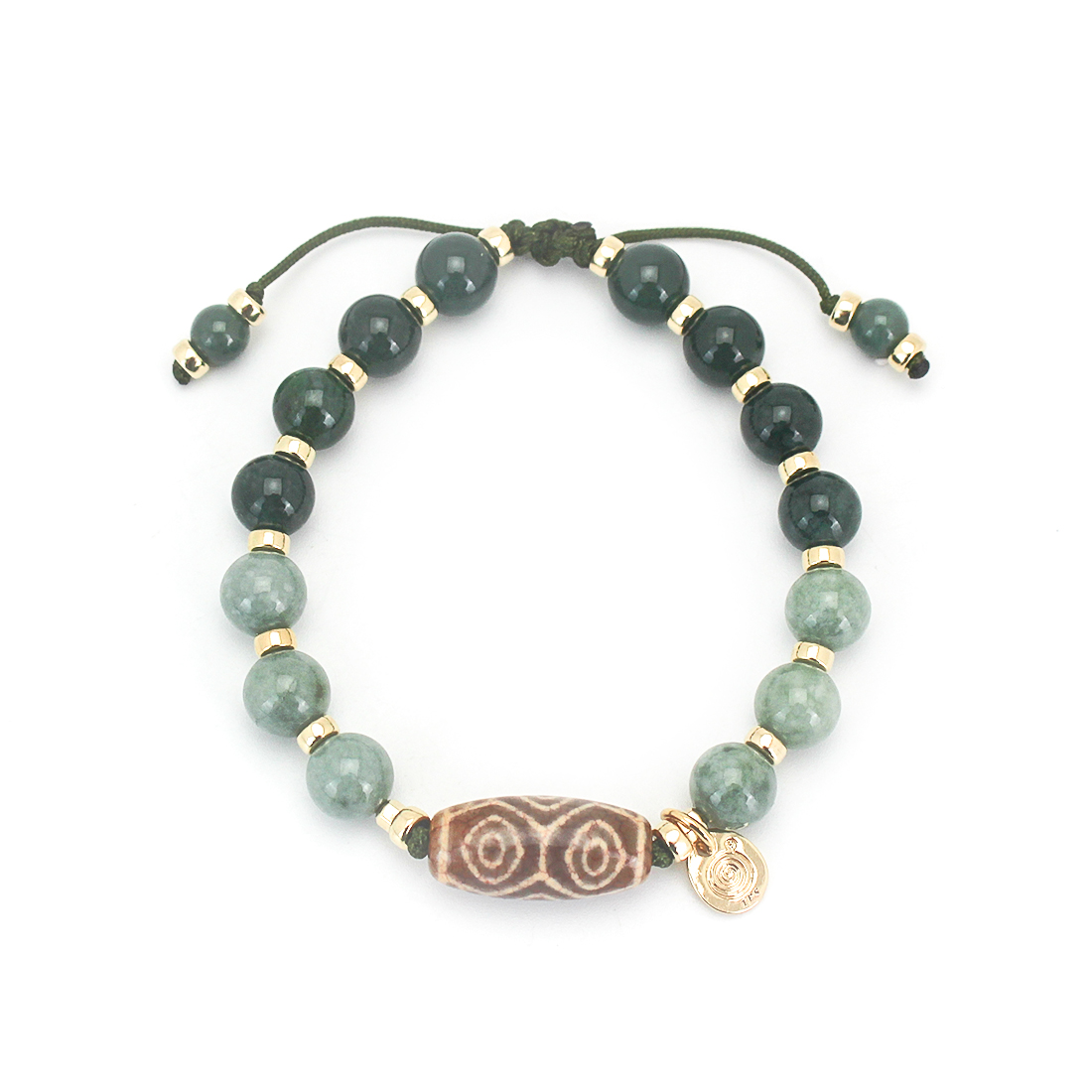 スプリングコレクション　龍眼天珠ブレスレット