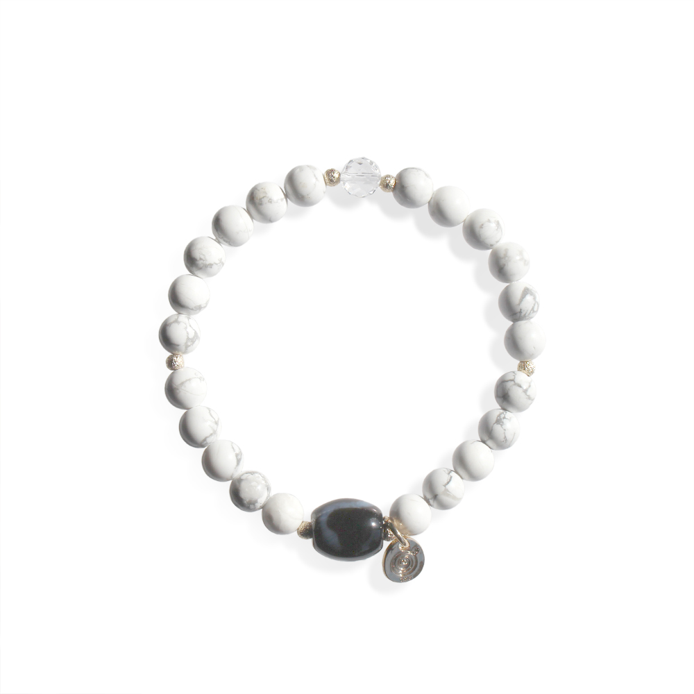 白蛇天珠ブレスレット