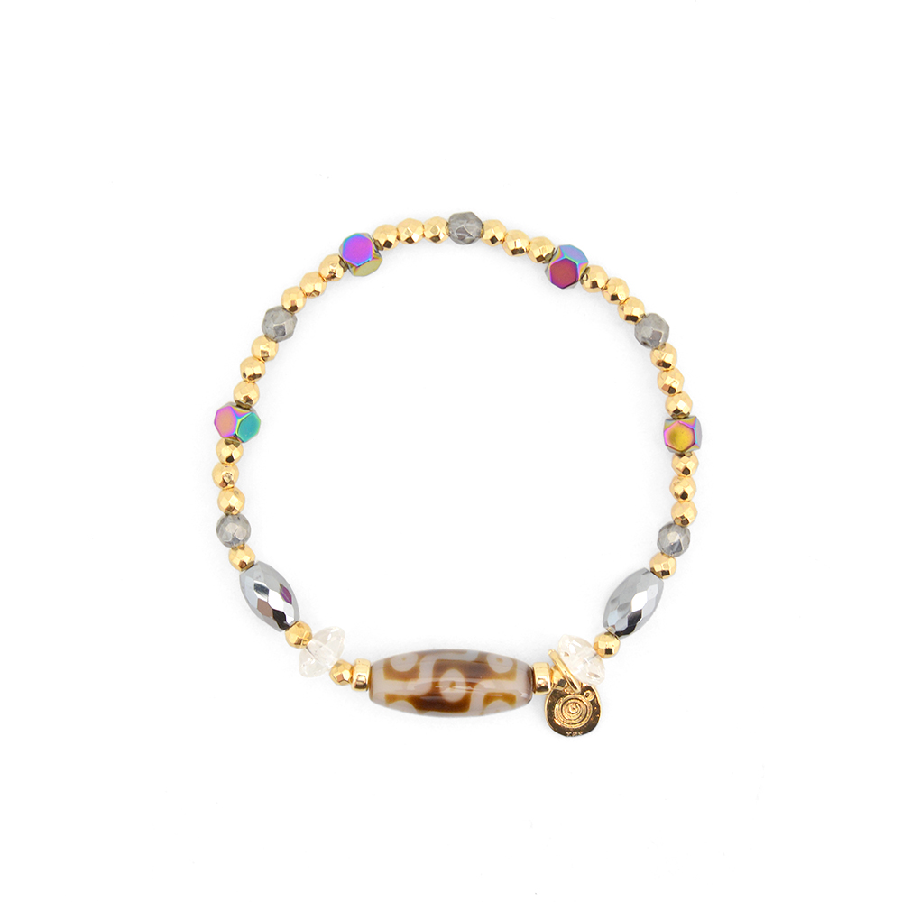 九眼天珠ブレスレット