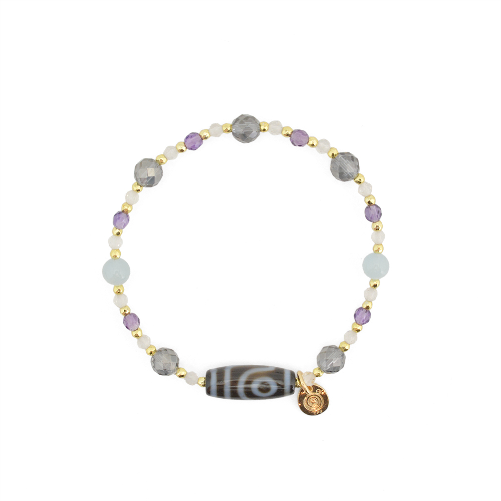 二眼天珠ブレスレット