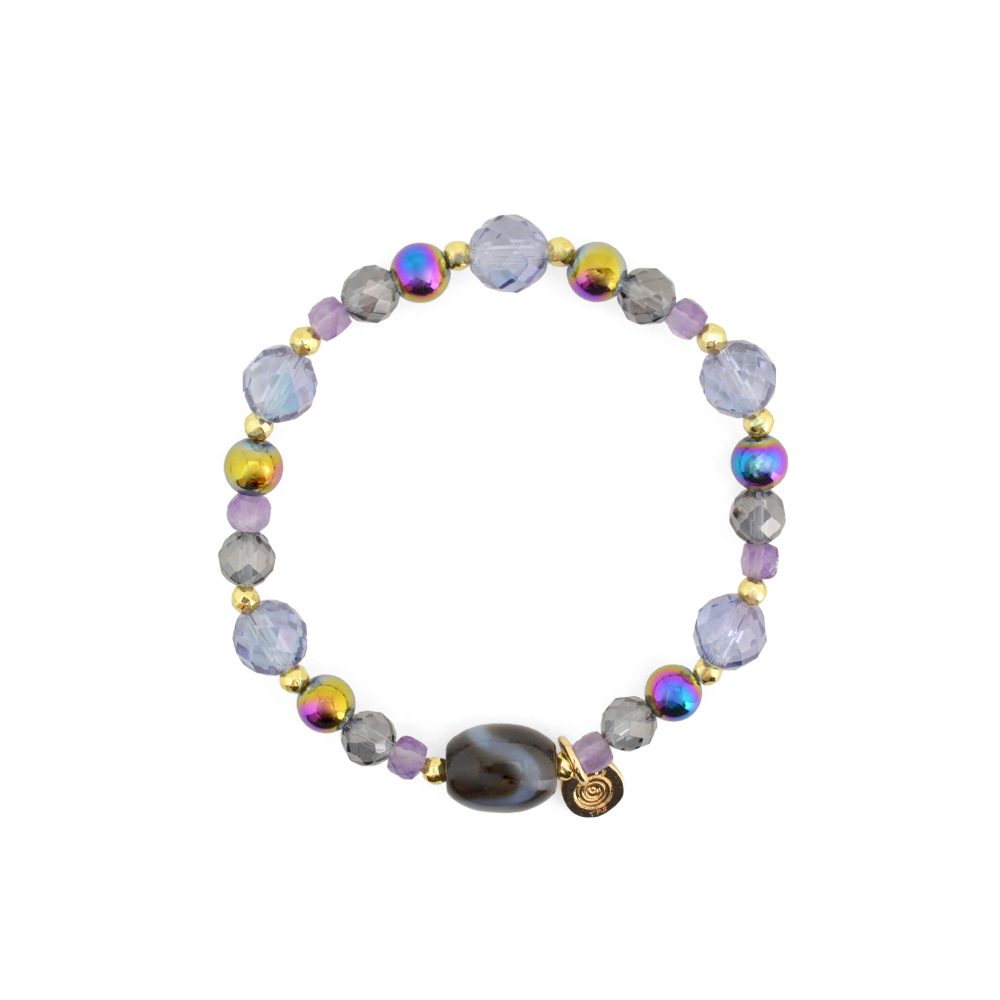 白蛇天珠ブレスレット