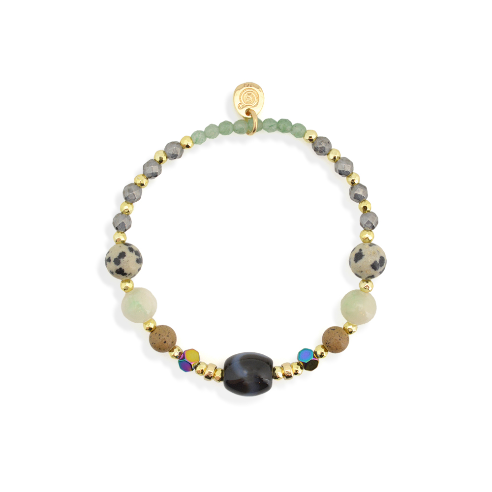 白蛇天珠ブレスレット