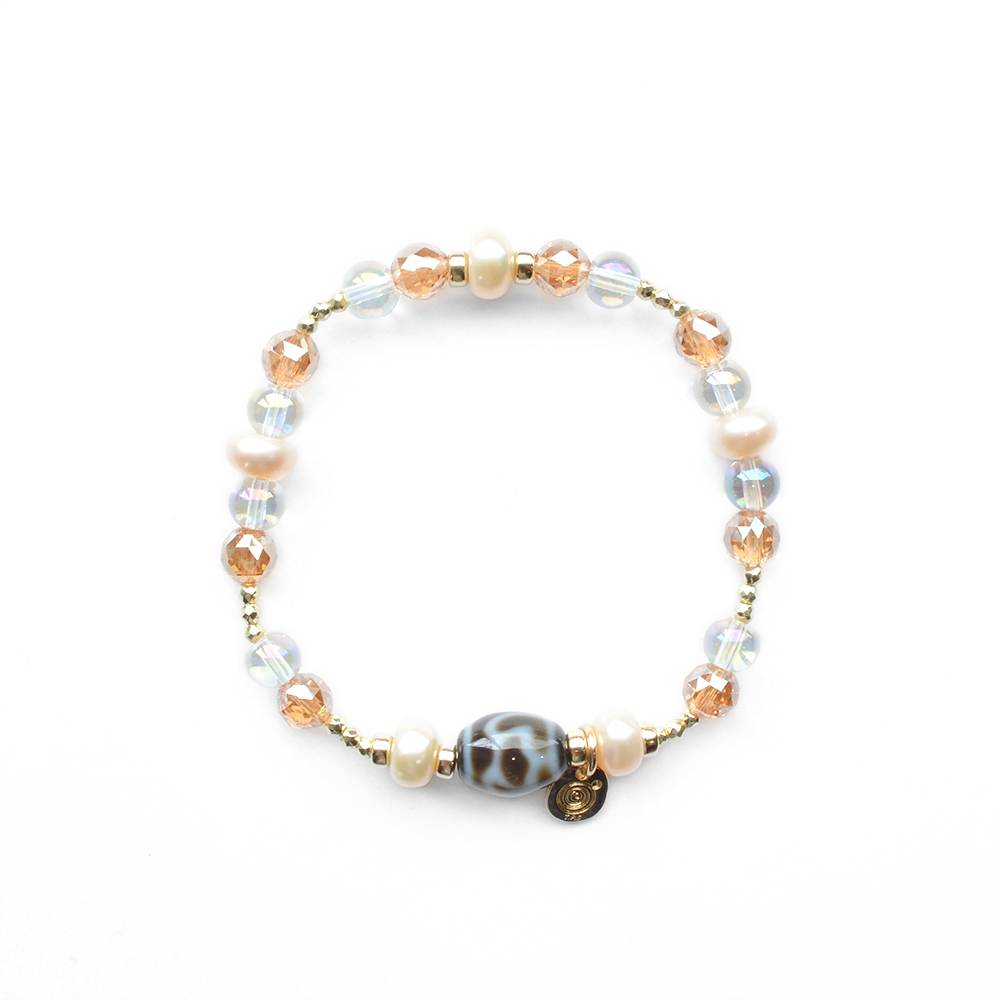 水蓮花天珠ブレスレット