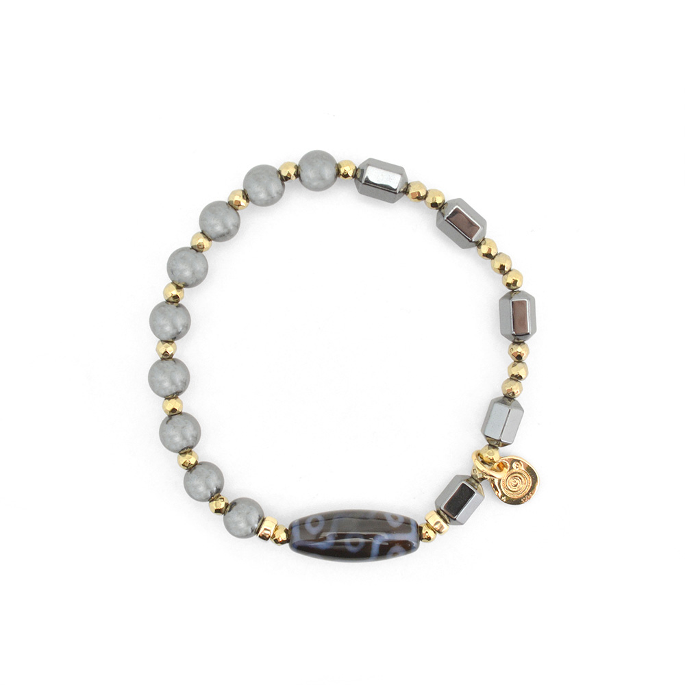 九眼天珠ブレスレット