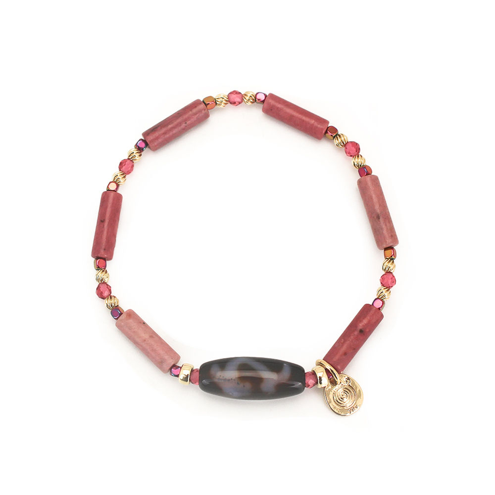 スプリングコレクション　如意観音天珠ブレスレット