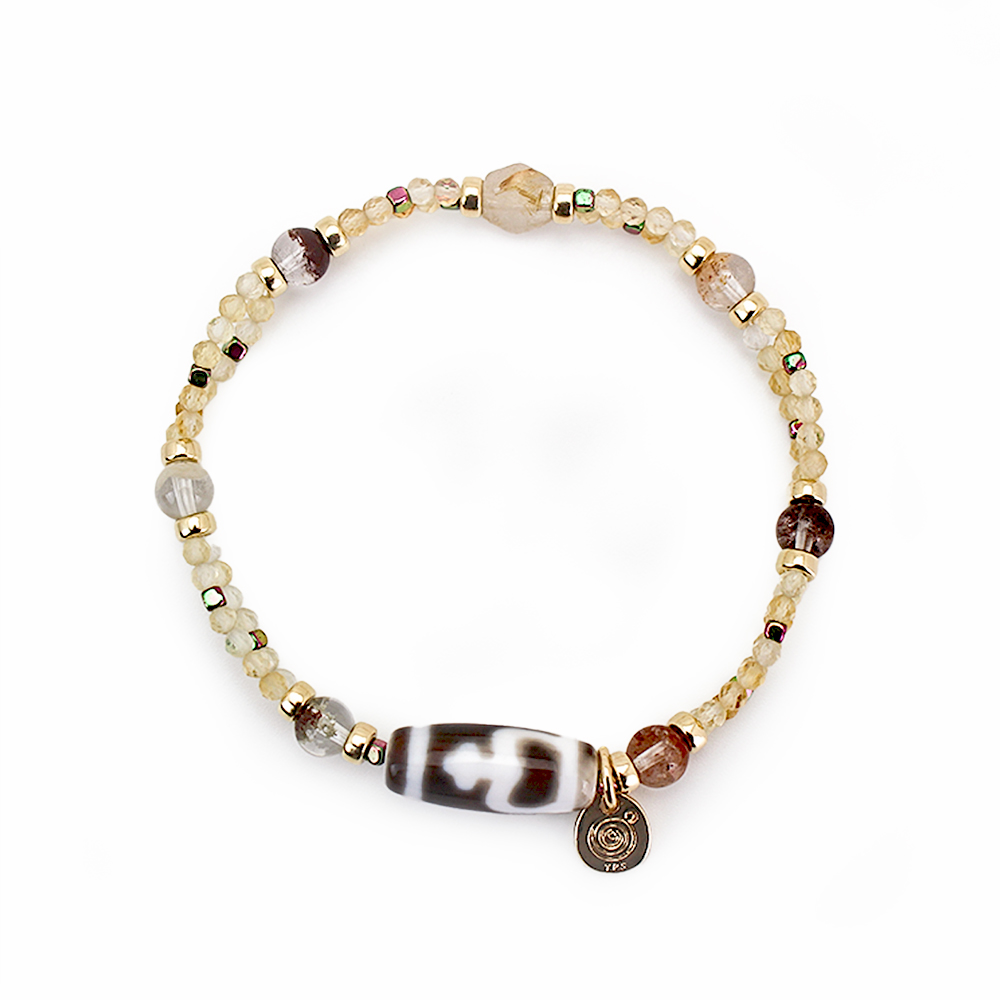 スプリングコレクション　寶瓶天珠ブレスレット