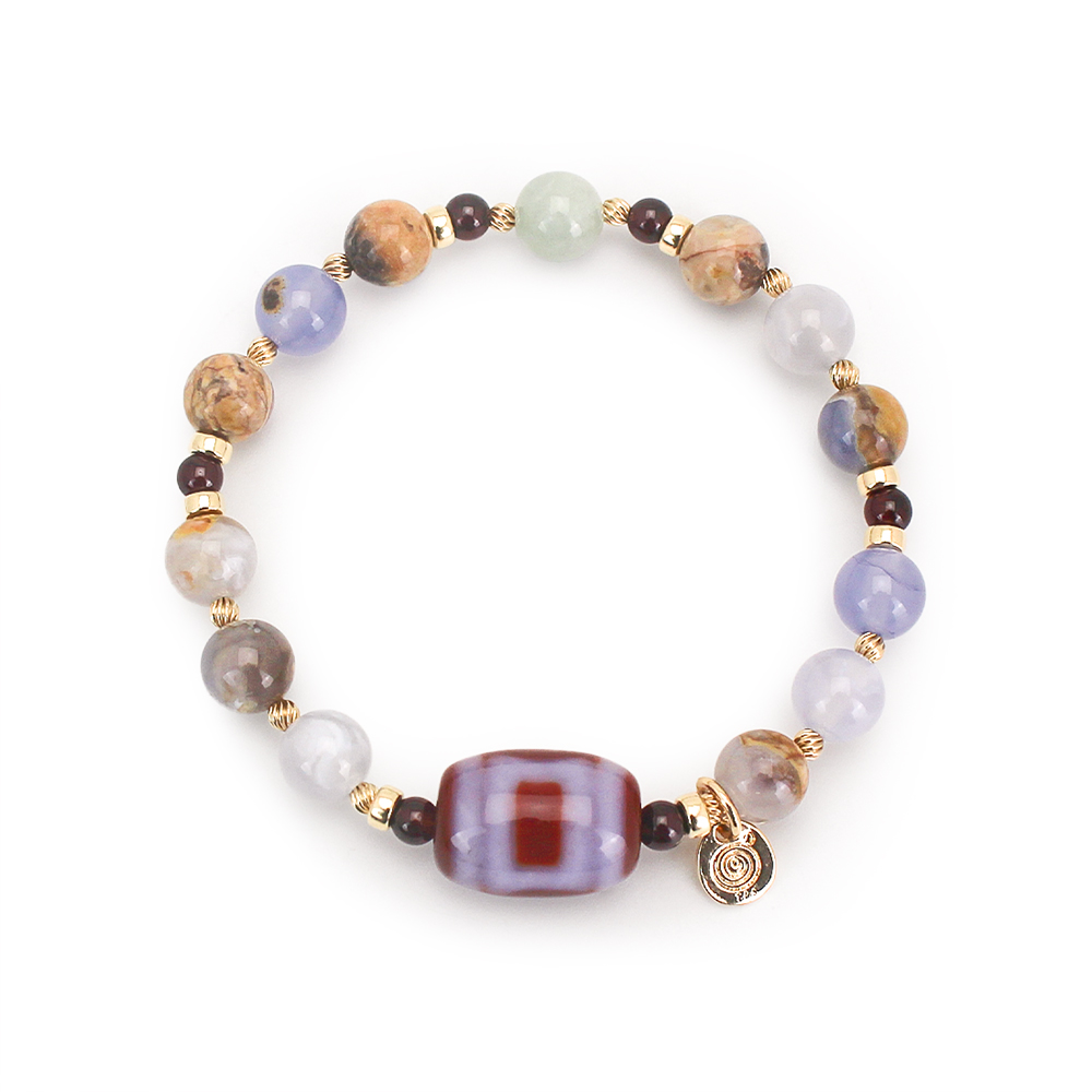 スプリングコレクション　天地天珠ブレスレット