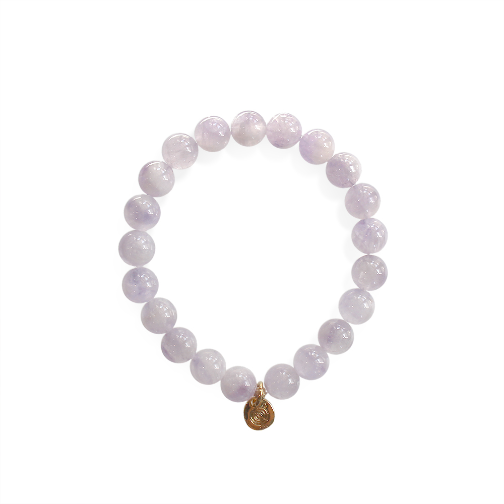 ラベンダーアメシストブレスレット
