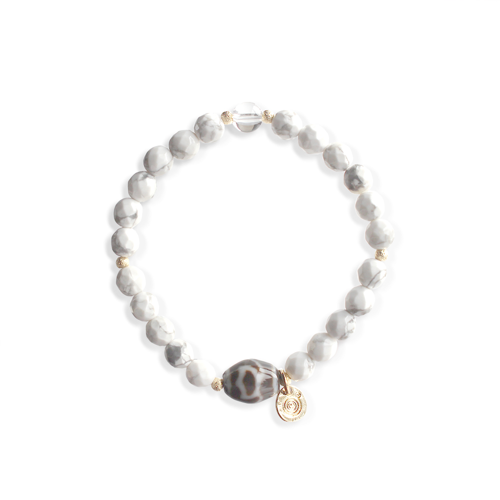 水蓮花天珠ブレスレット