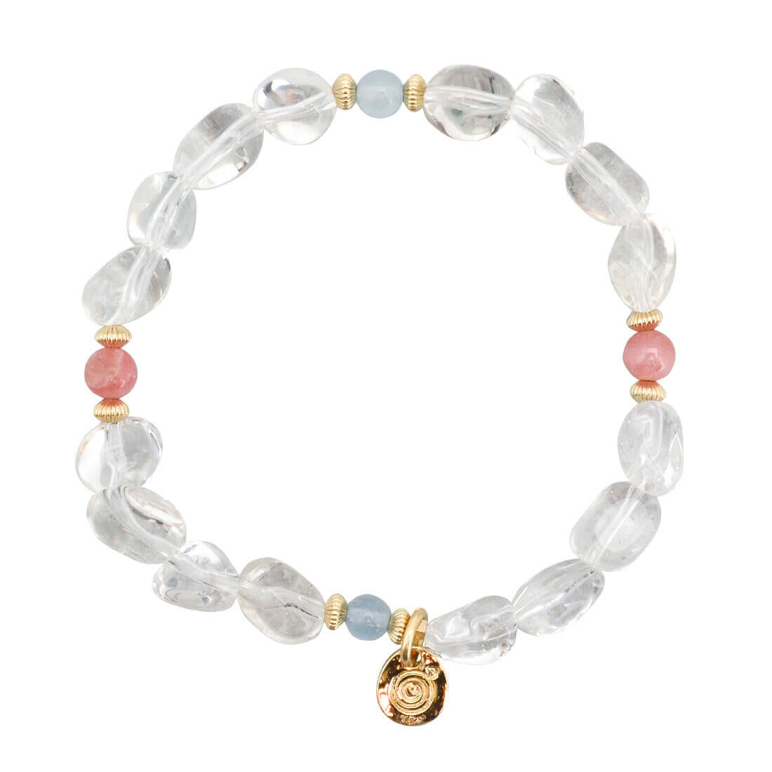 水晶デザインブレスレット