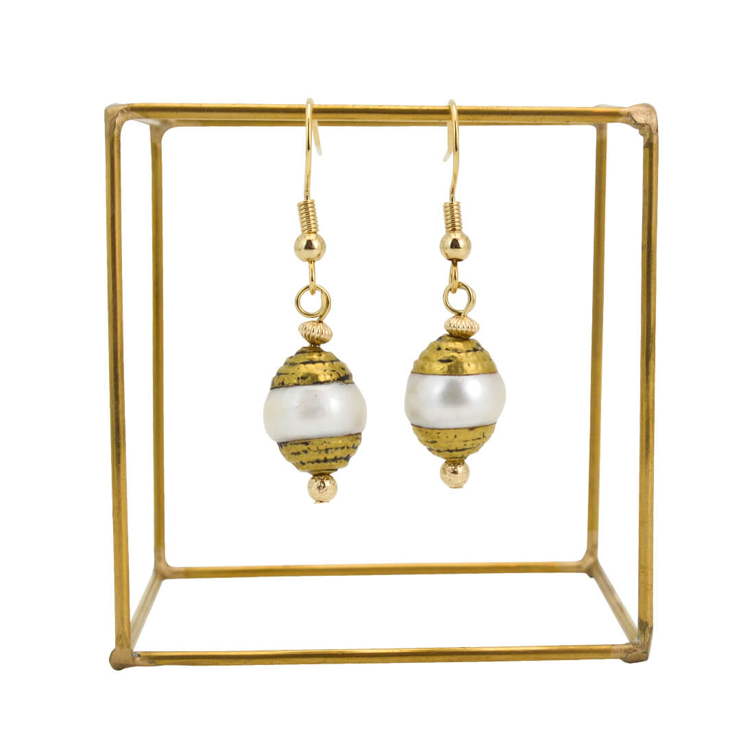 バロックパールピアス