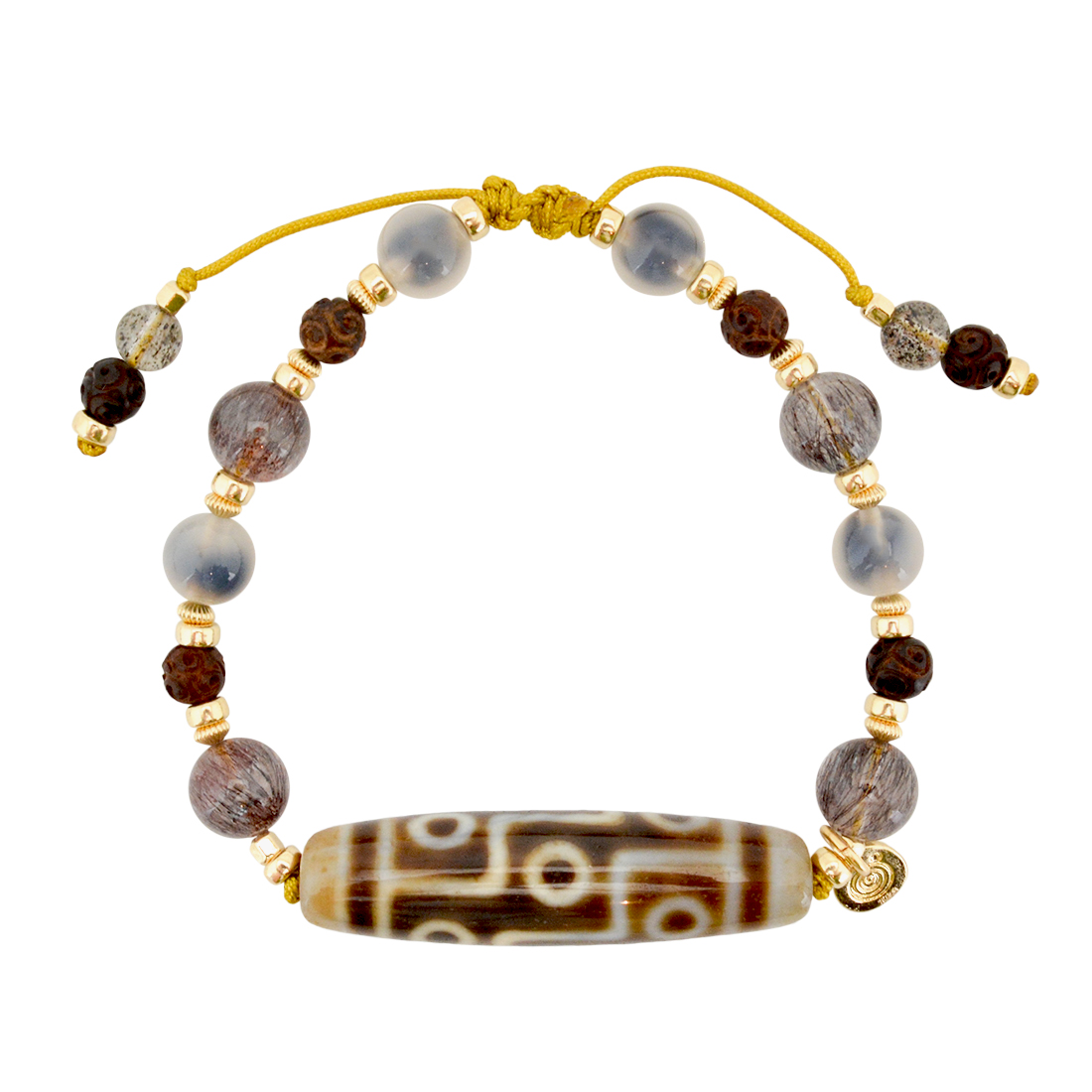 九眼天珠ブレスレット