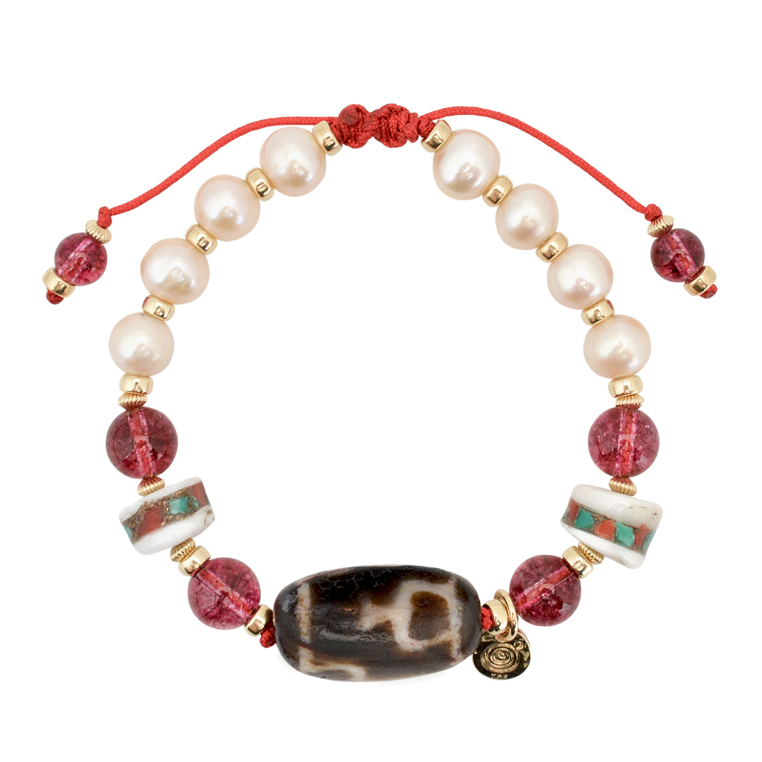 寶瓶天珠ブレスレット