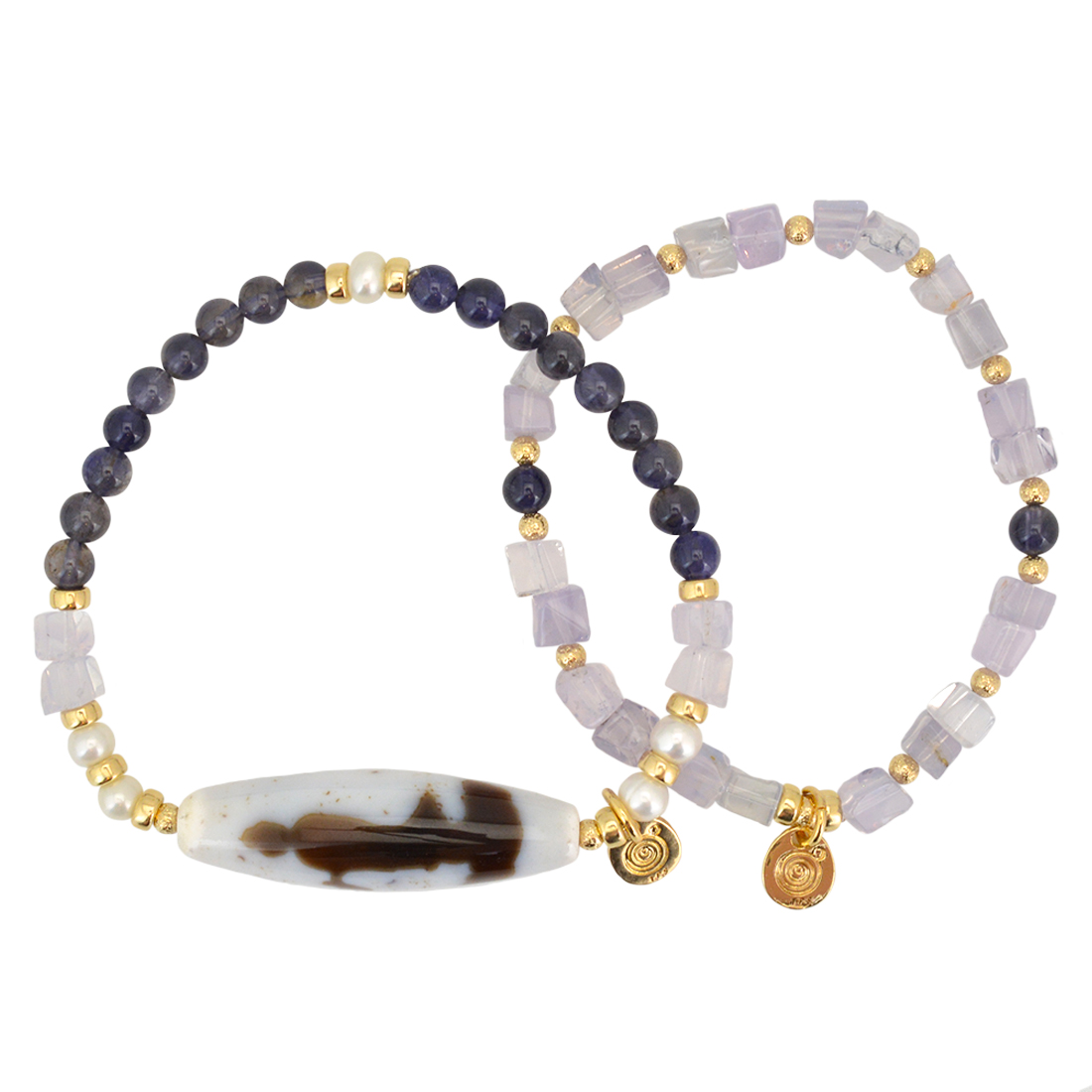 観音天珠ブレスレットセット