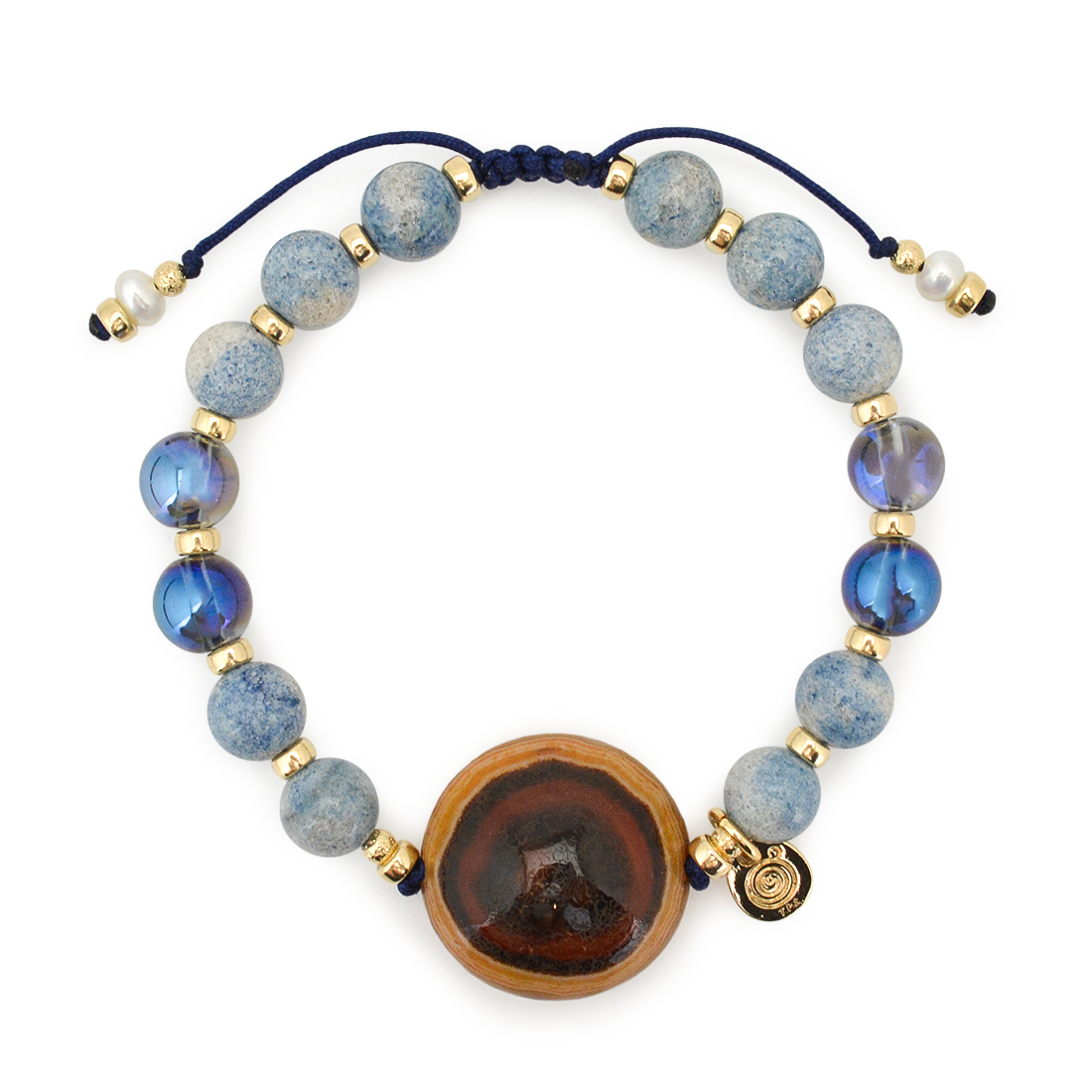 羊眼板珠ブレスレット