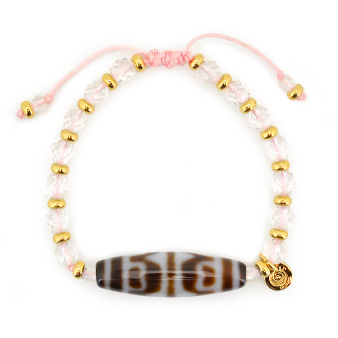 蓮花天珠ブレスレット