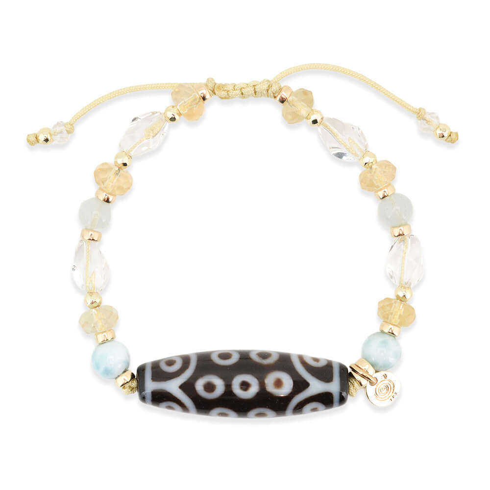 二十一眼天珠ブレスレット