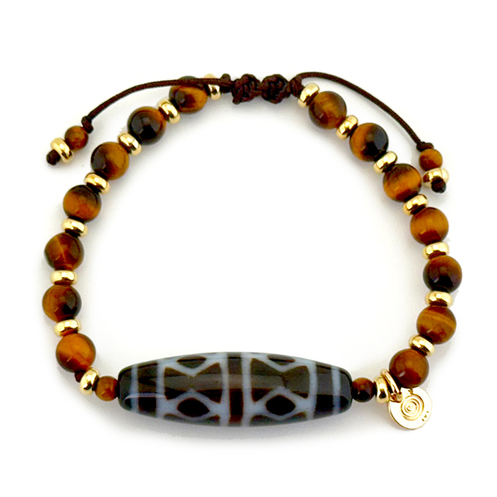 金剛杵天珠ブレスレット