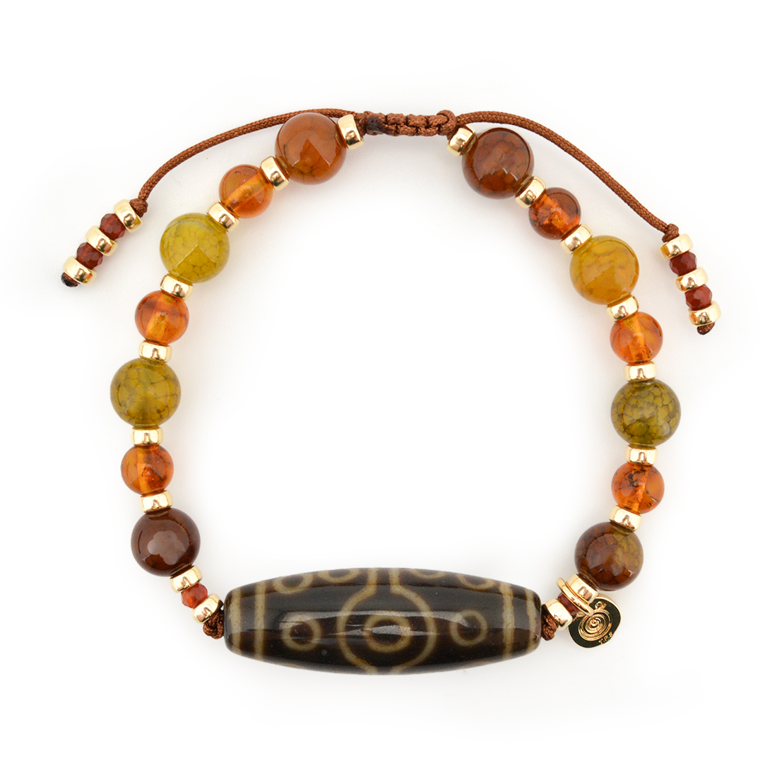 十五眼天珠ブレスレット