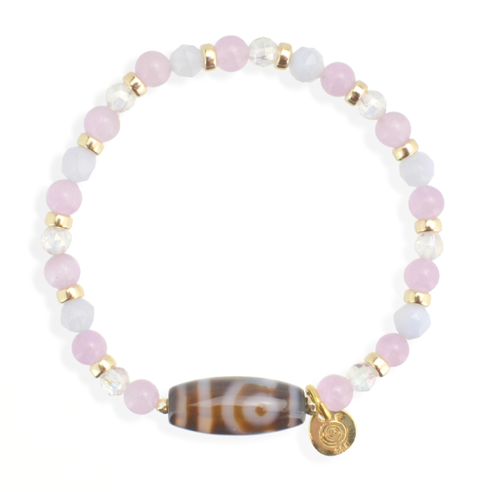 二眼天珠ブレスレット