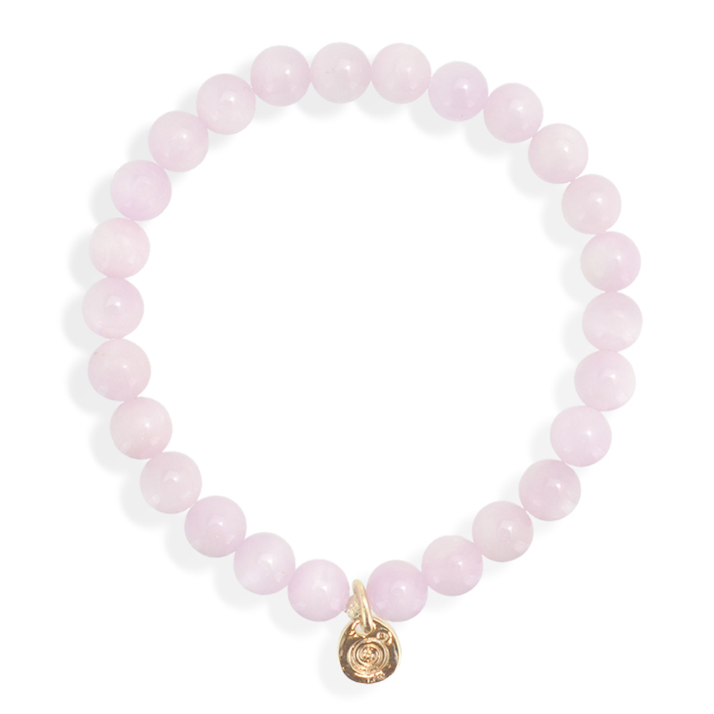 クンツァイトブレスレット