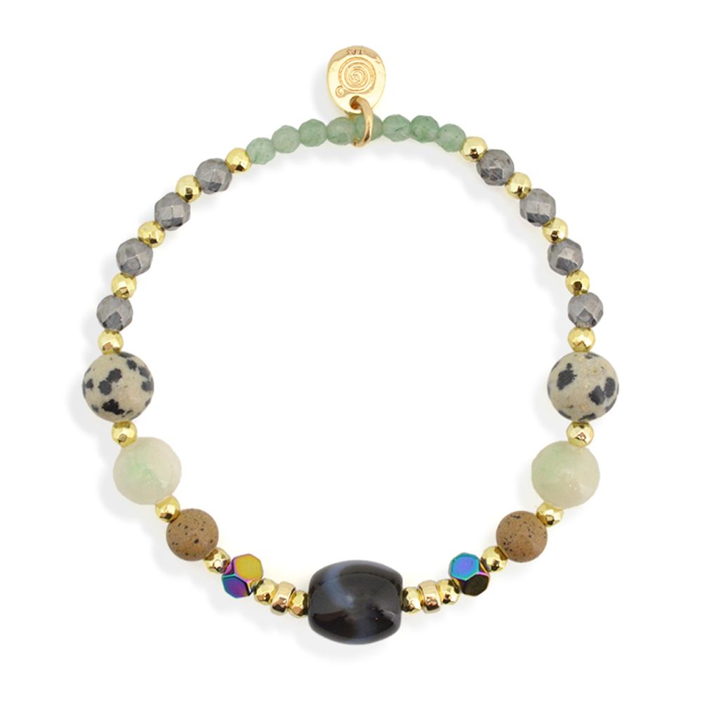 白蛇天珠ブレスレット