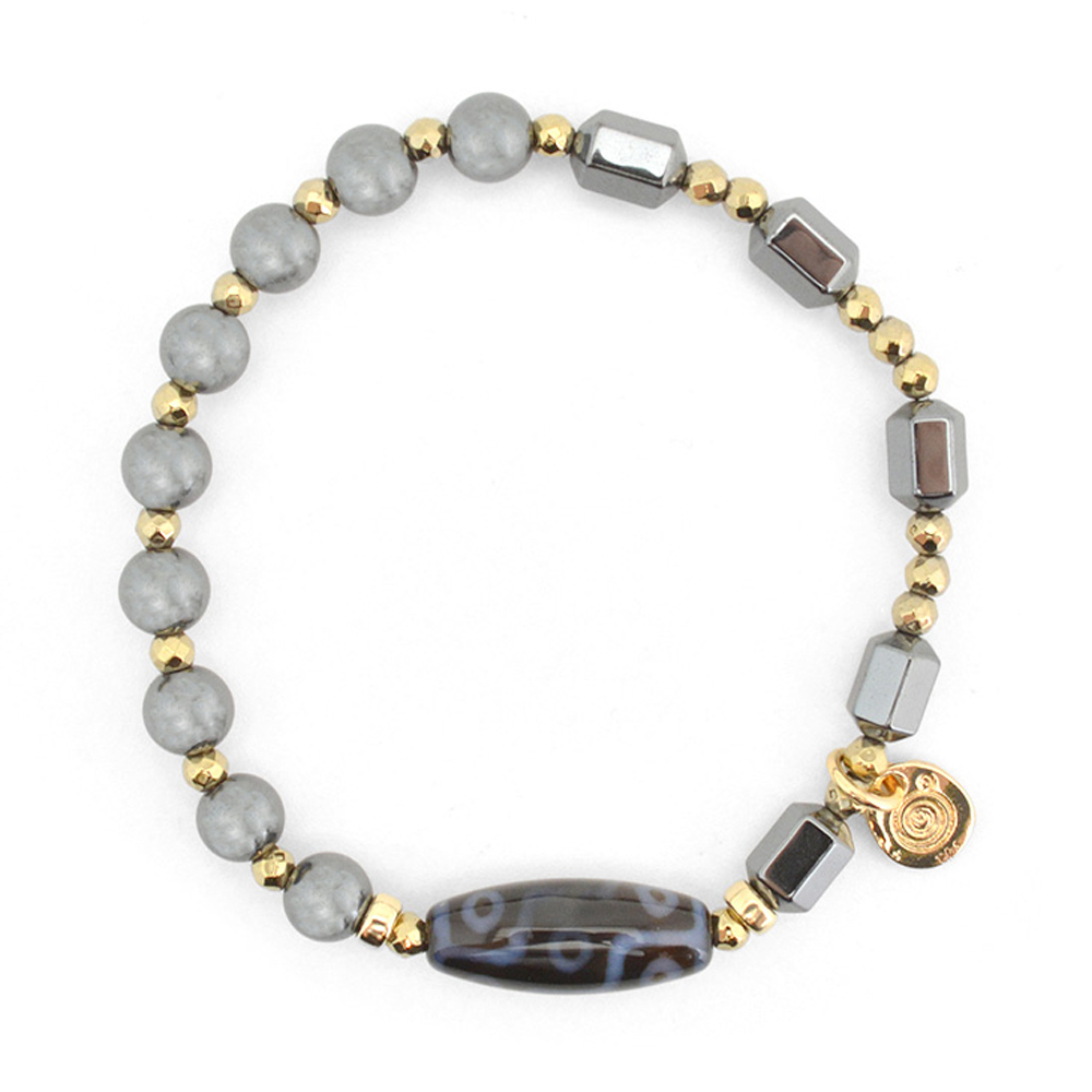 九眼天珠ブレスレット