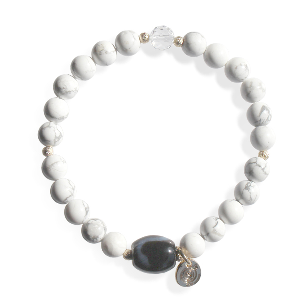 白蛇天珠ブレスレット