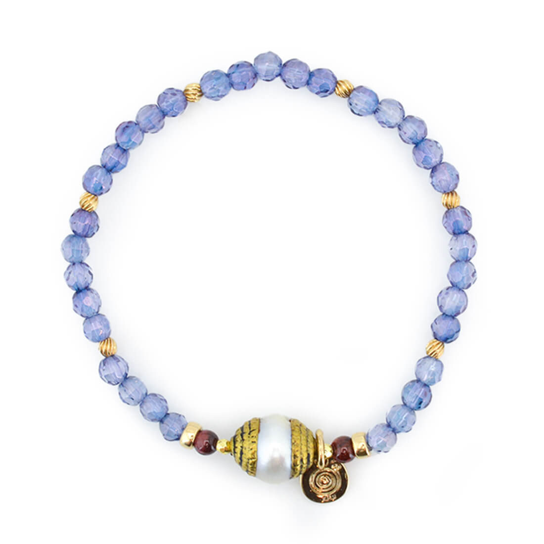 パール＋コスモオーラブレスレット