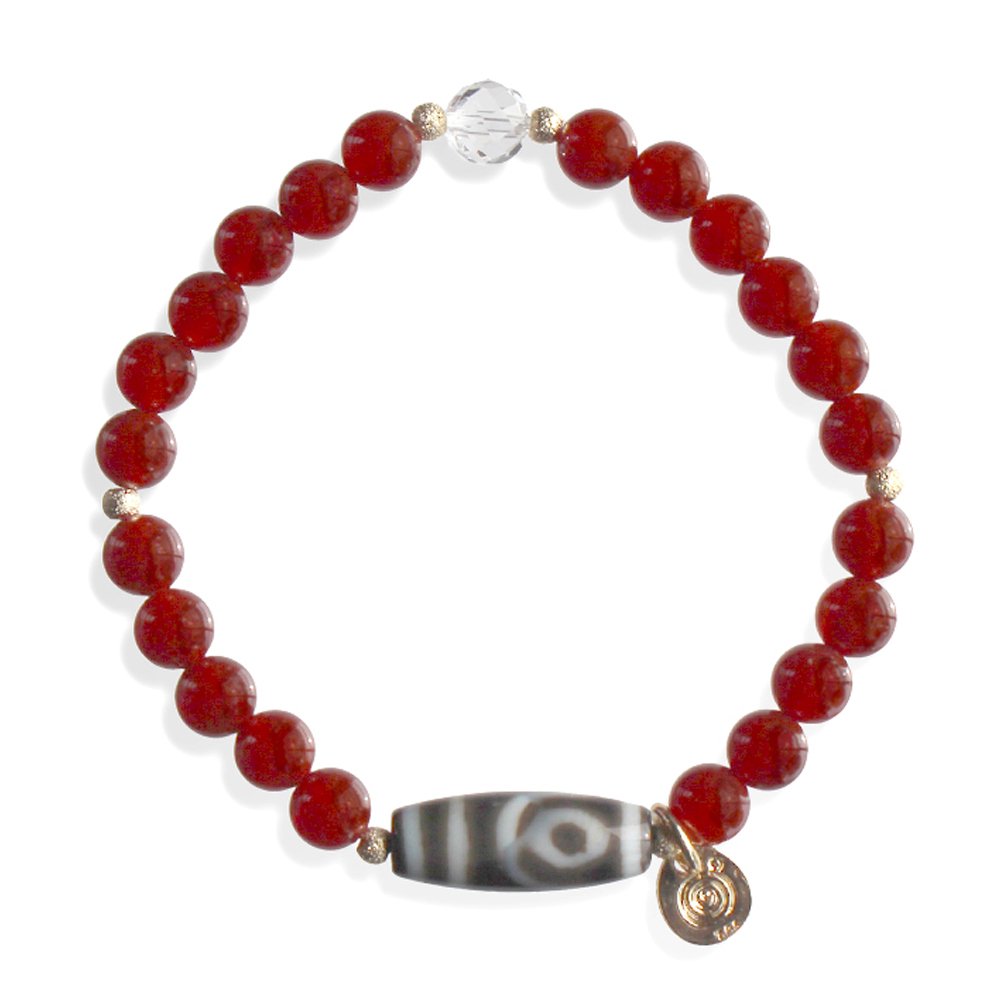 二眼天珠ブレスレット