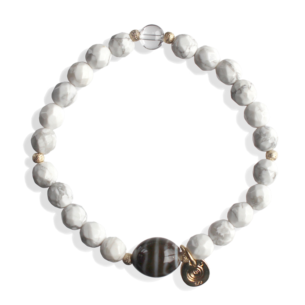 流水紋天珠ブレスレット