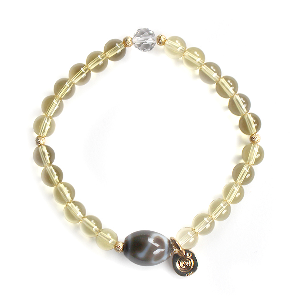 如意鈎天珠ブレスレット
