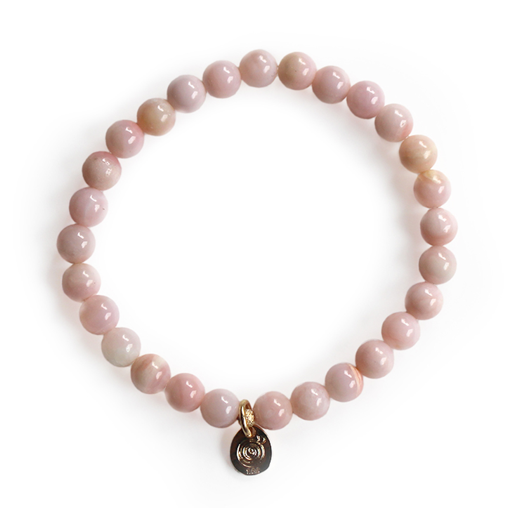 ピンクオパールブレスレット