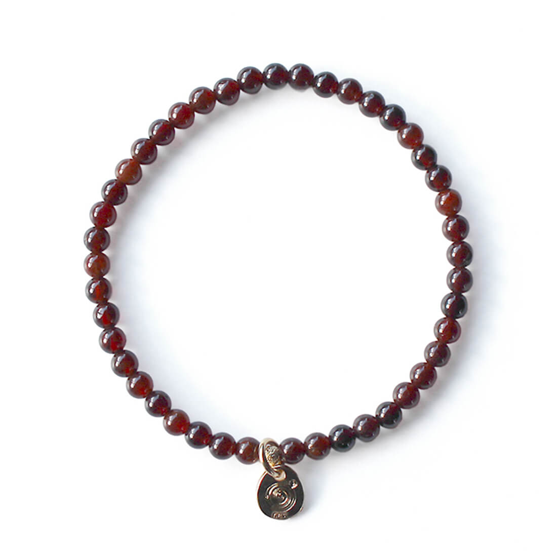 オレンジガーネットブレスレット