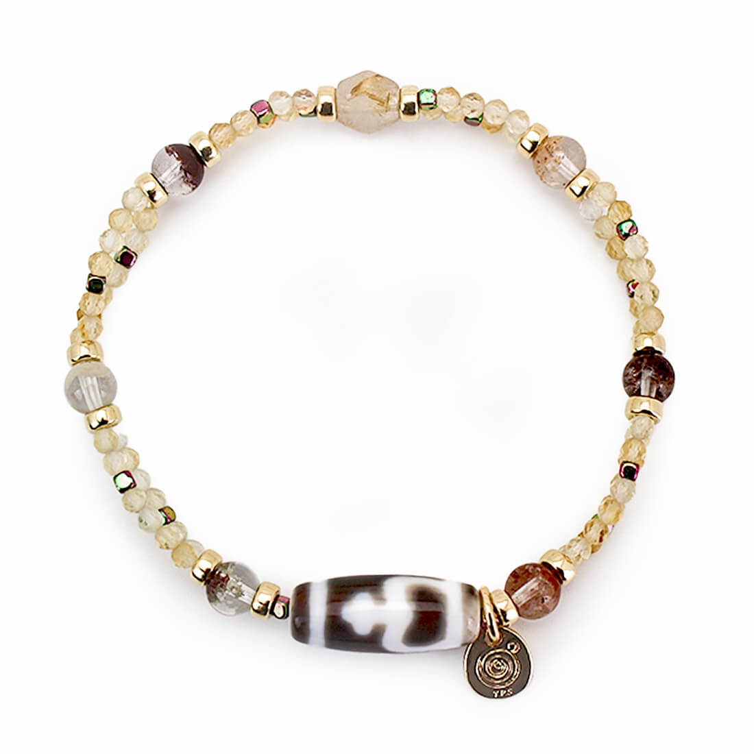 スプリングコレクション　寶瓶天珠ブレスレット