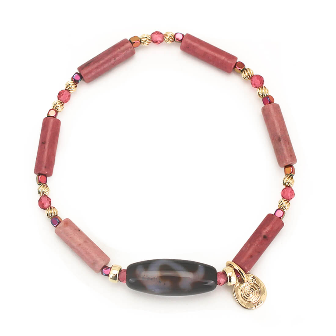 スプリングコレクション　如意観音天珠ブレスレット