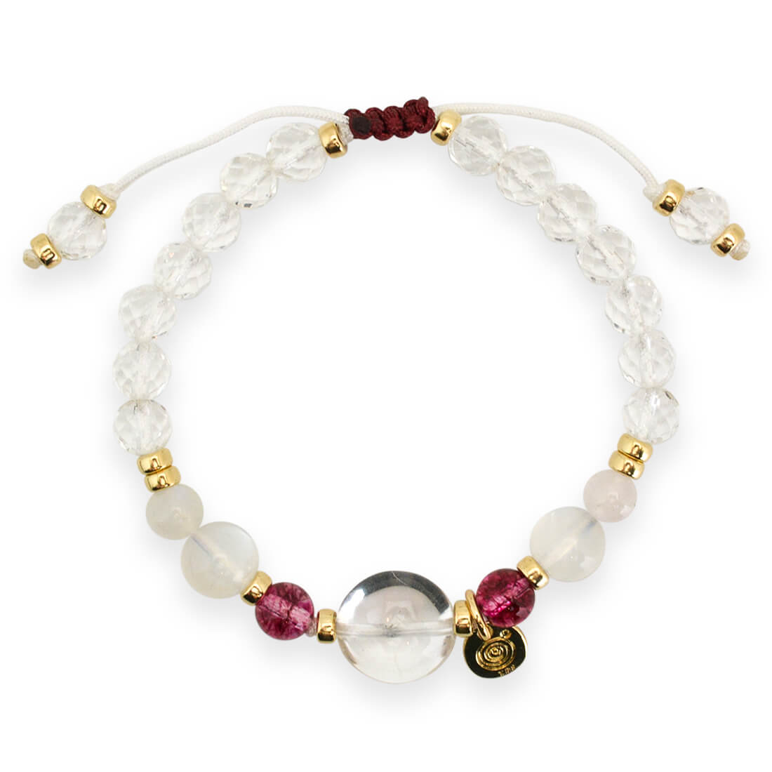 水晶デザインブレスレット