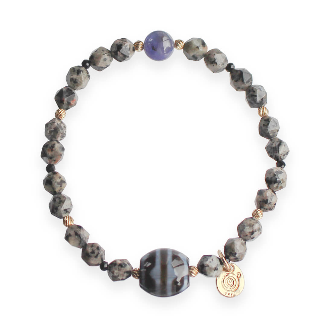 四線虎牙天珠ブレスレット