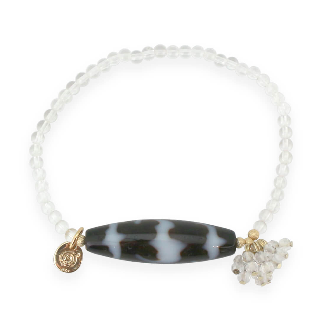 五福臨門天珠ブレスレット