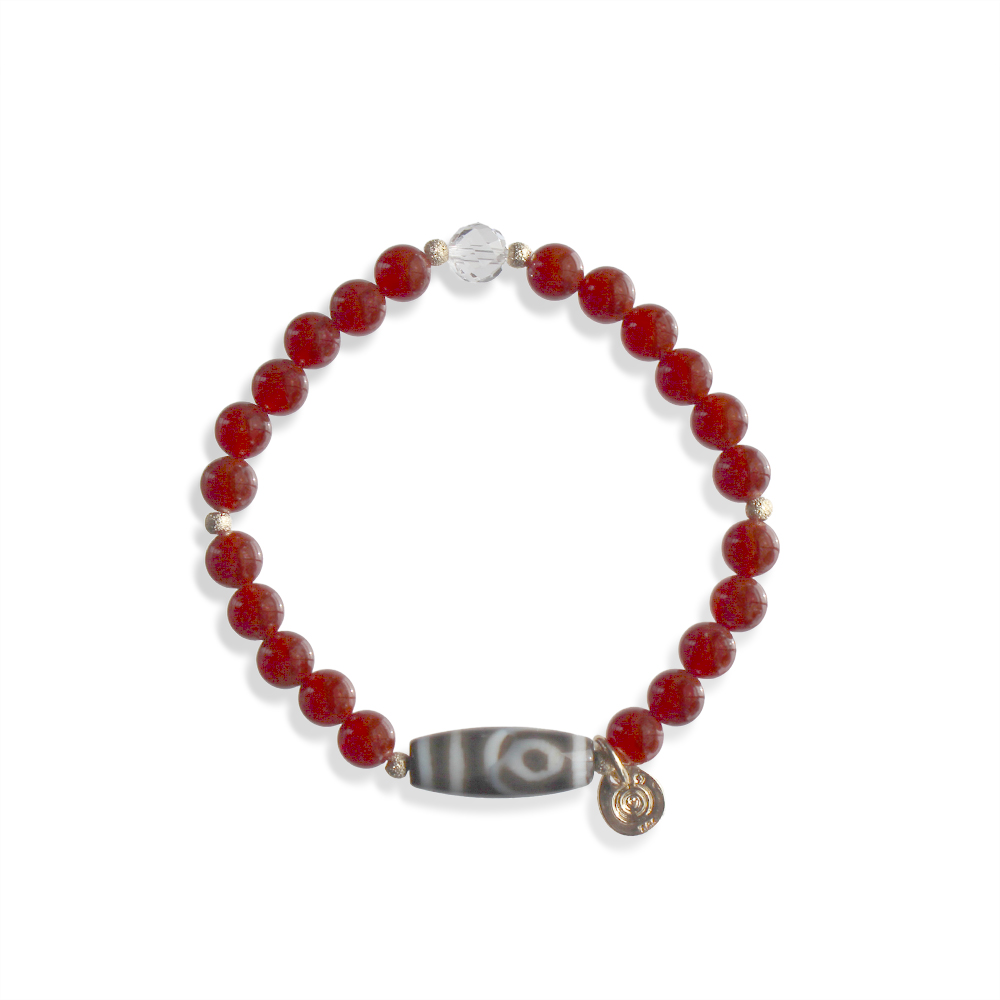 二眼天珠ブレスレット