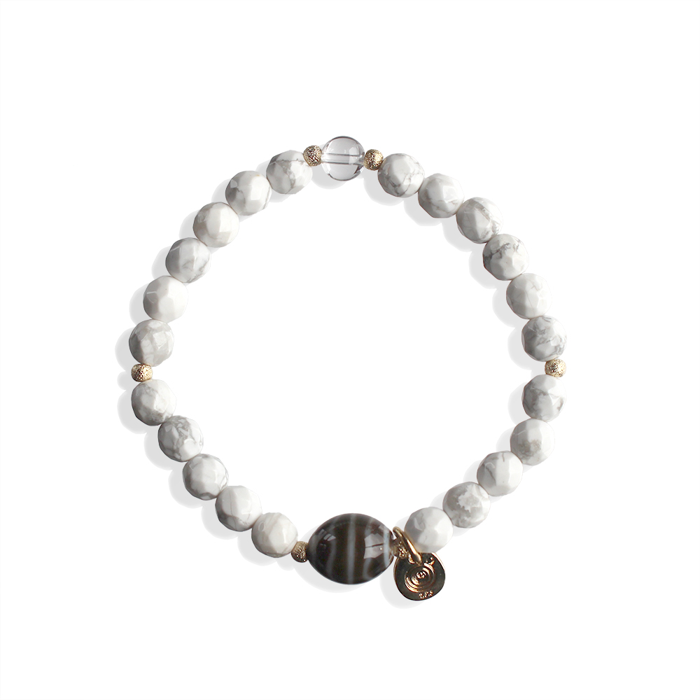 流水紋天珠ブレスレット