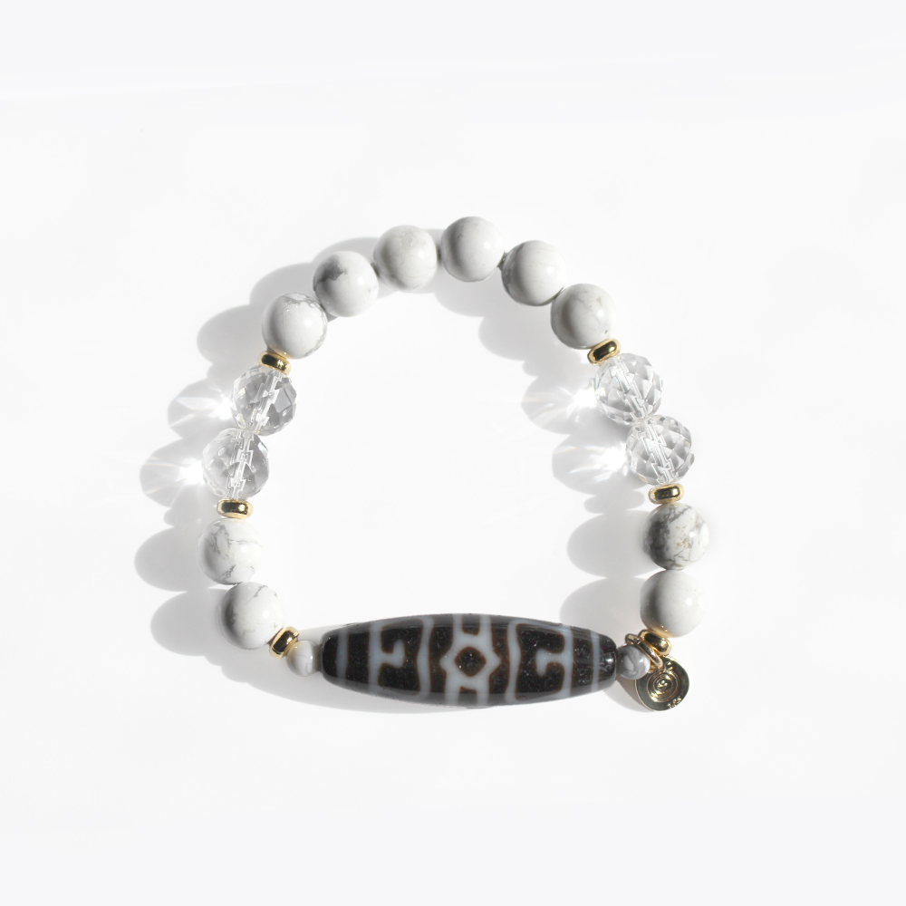 蓮師法帽天珠ブレスレット