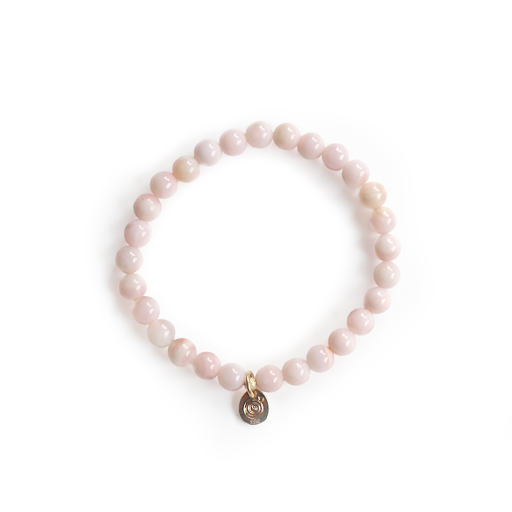 ピンクオパールブレスレット